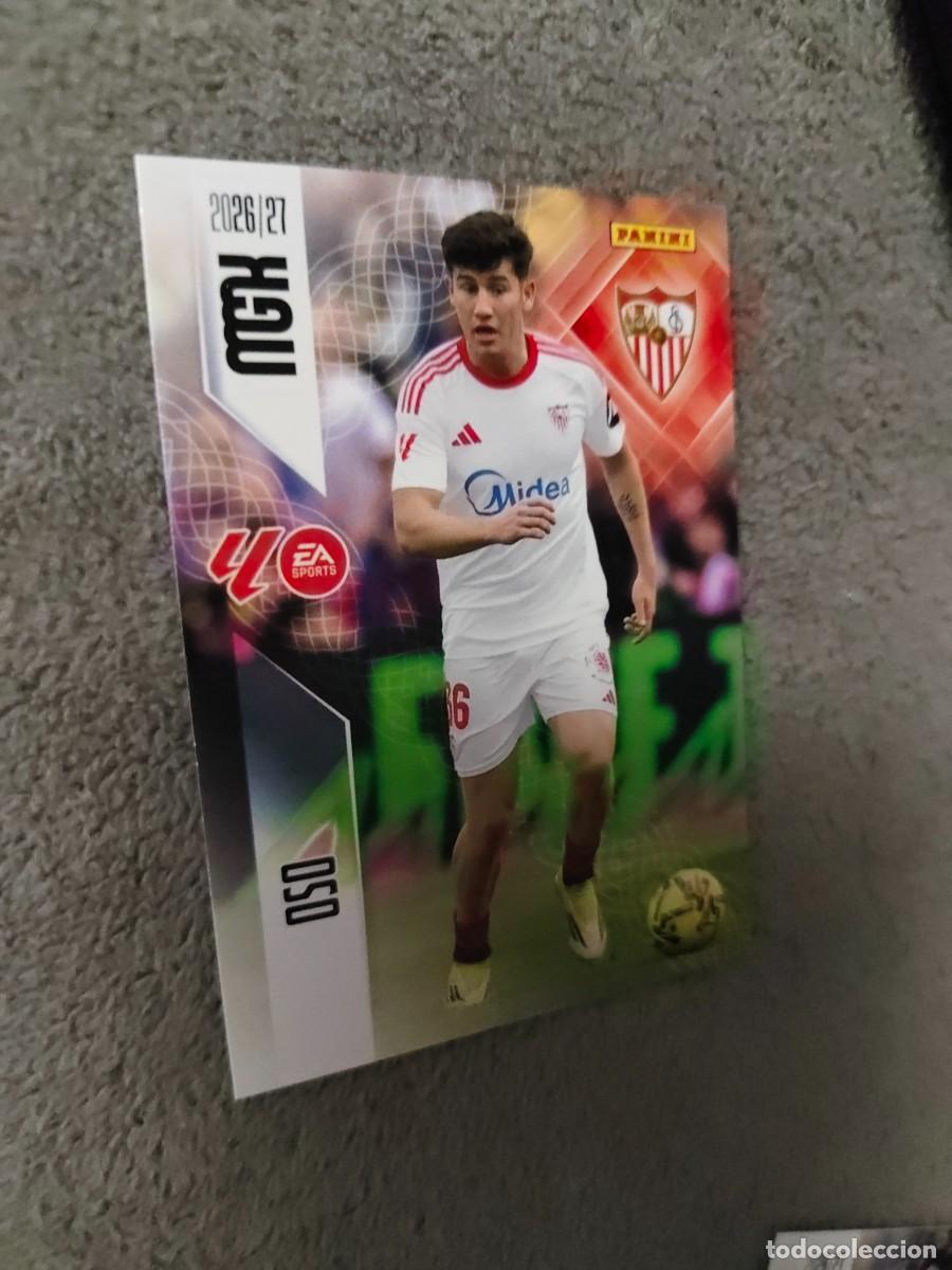 Cromos de f&uacute;tbol: 334 MEGACRACKS MGK 2026 27 OSO SEVILLA FC BASE CARD 26 2027 PANINI AAW