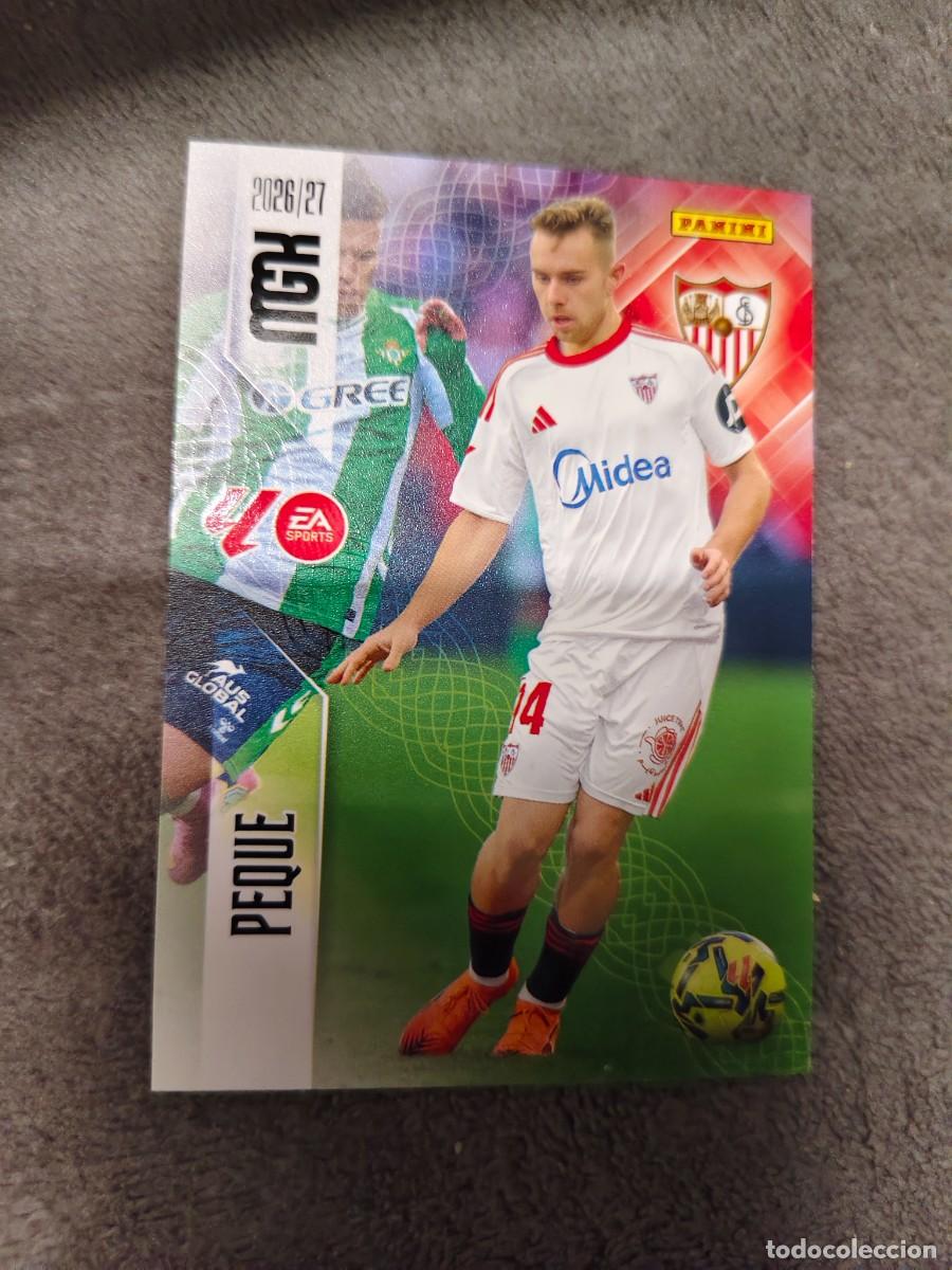 Cromos de f&uacute;tbol: 339 MEGACRACKS MGK 2026 27 PEQUE SEVILLA FC BASE CARD 26 2027 PANINI AAW