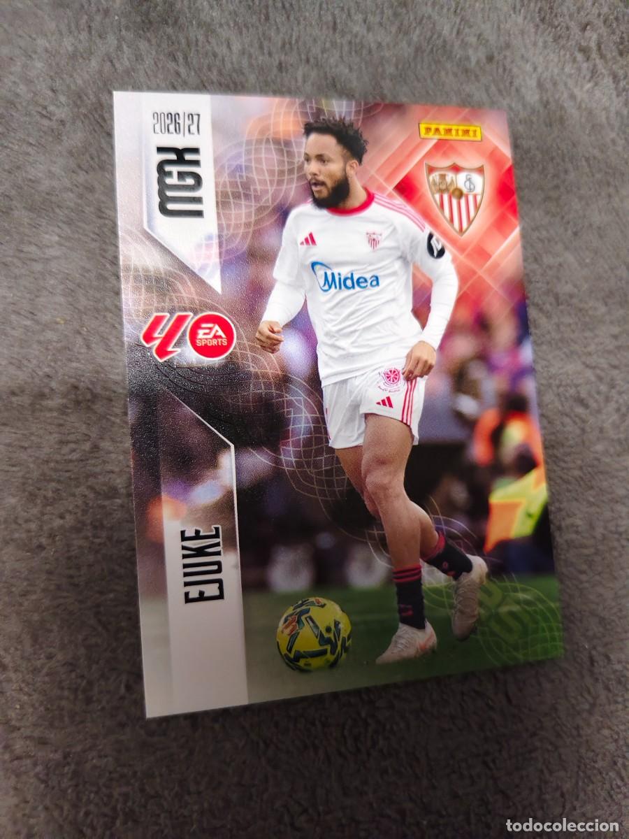 Cromos de f&uacute;tbol: 340 MEGACRACKS MGK 2026 27 EJUKE SEVILLA FC BASE CARD 26 2027 PANINI AAW