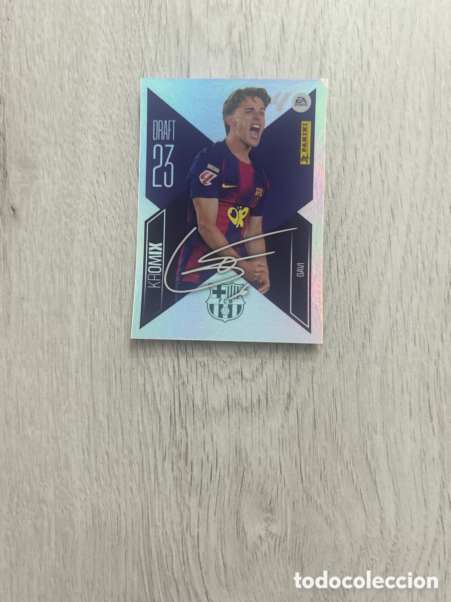 Cromos de f&uacute;tbol: Gavi K8 K 8 Barcelona Draft Kromix 23 Liga Este 2026/27 26-27 Panini