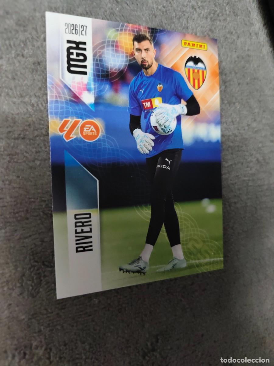 Cromos de f&uacute;tbol: 345 MEGACRACKS MGK 2026 27 RIVERO VALENCIA CF BASE CARD 26 2027 PANINI AAW