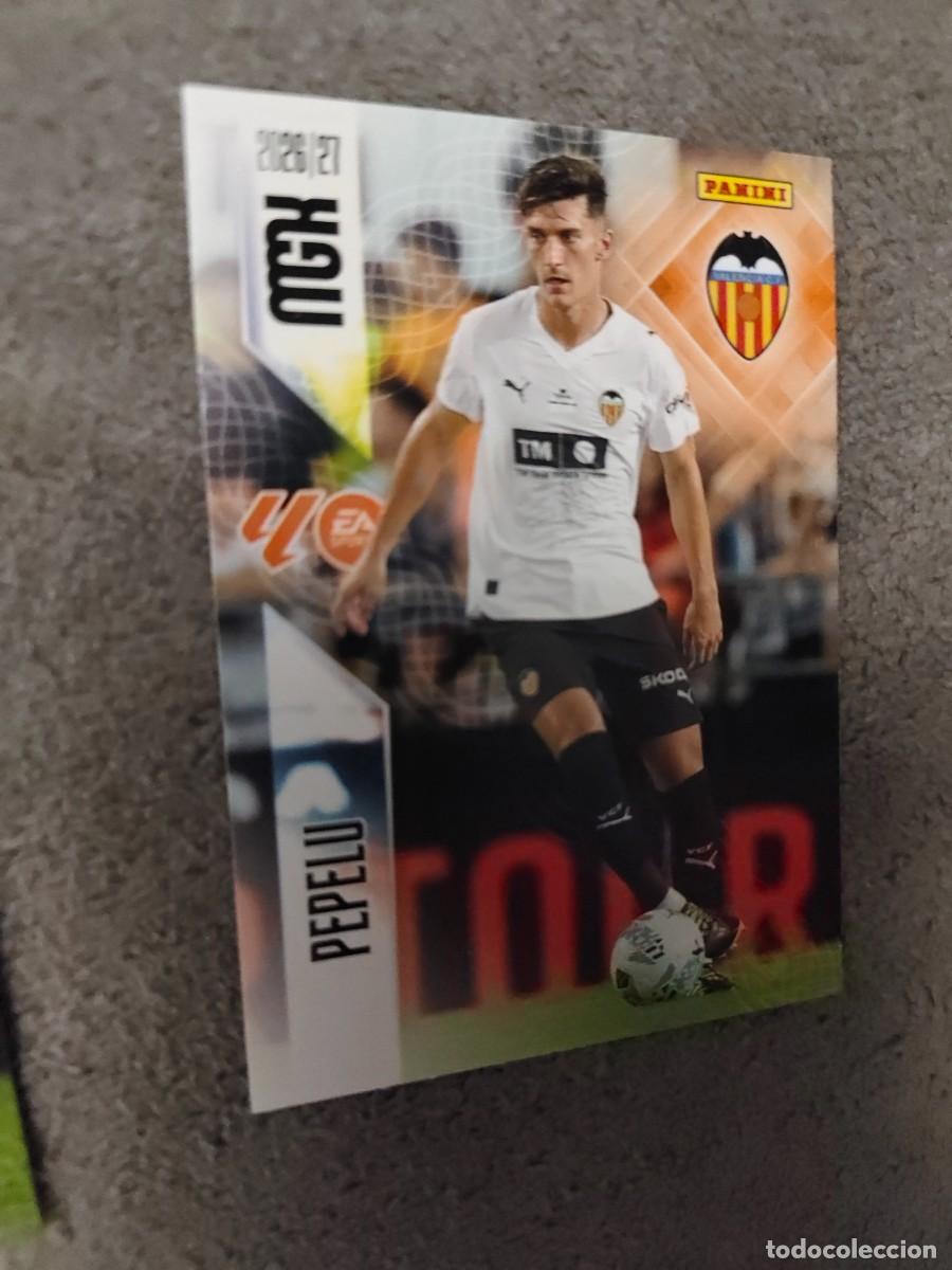 Cromos de f&uacute;tbol: 352 MEGACRACKS MGK 2026 27 PEPELU VALENCIA CF BASE CARD 26 2027 PANINI AAW