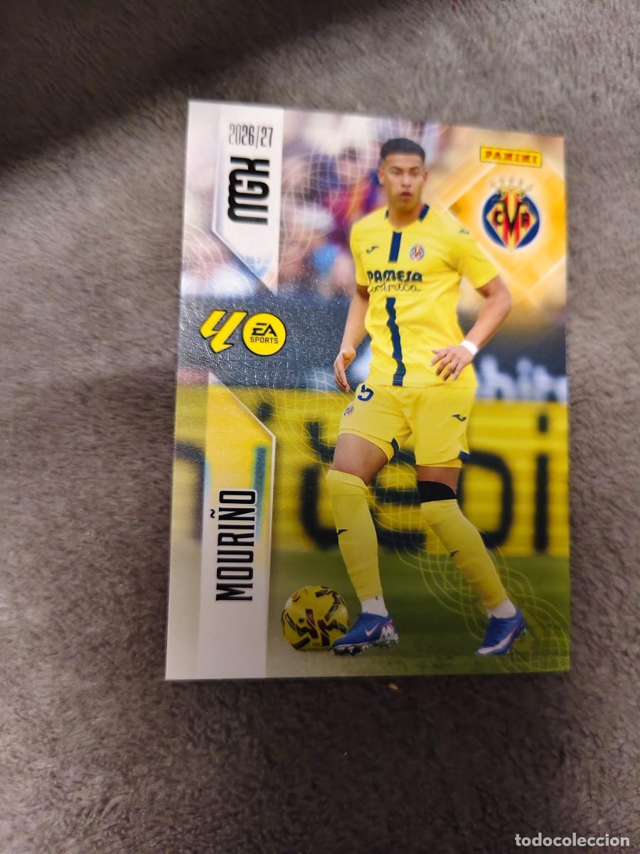 Cromos de f&uacute;tbol: 364 MEGACRACKS MGK 2026 27 MOURI&Ntilde;O VILLARREAL CF BASE CARD 26 2027 PANINI AAW