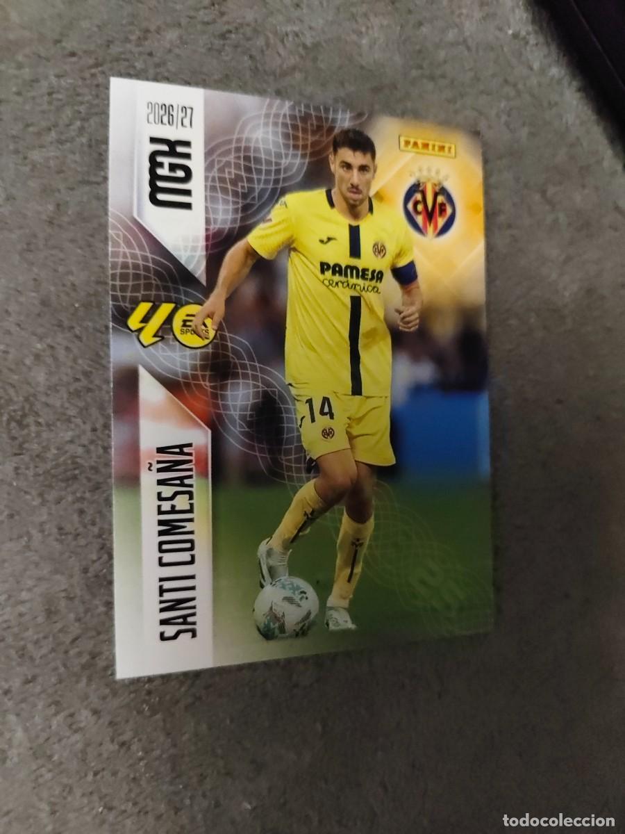 Cromos de f&uacute;tbol: 370 MEGACRACKS MGK 2026 27 SANTI COMESA&Ntilde;A VILLARREAL CF BASE CARD 26 2027 PANINI AAW