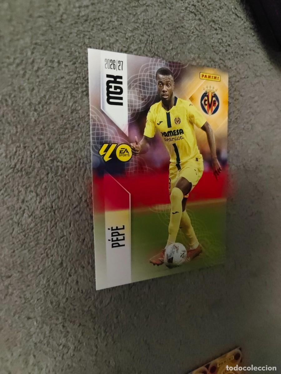 Cromos de f&uacute;tbol: 375 MEGACRACKS MGK 2026 27 P&Eacute;P&Eacute; VILLARREAL CF BASE CARD 26 2027 PANINI AAW