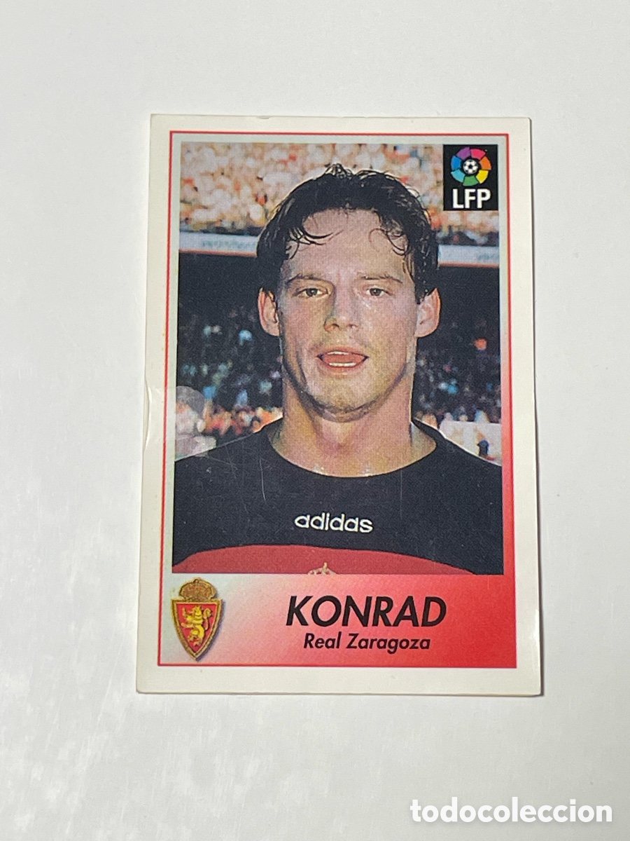 Cromos de f&uacute;tbol: Otto Konrad Real Zaragoza 96/97 Bollycao #315