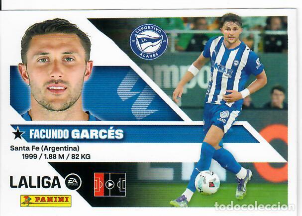Cromos de f&uacute;tbol: CROMO PANINI LIGA ESTE 26 27 - COLOCA N&ordm; 8 BIS - GARC&Eacute;S - ALAV&Eacute;S - 3&ordf; EDICI&Oacute;N