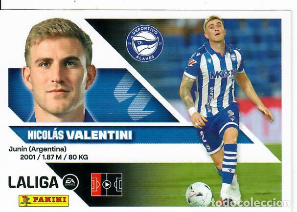 Cromos de f&uacute;tbol: CROMO PANINI LIGA ESTE 26 27 - FICHAJE N&ordm; 30 - VALENTINI - ALAV&Eacute;S - 3&ordf; EDICI&Oacute;N