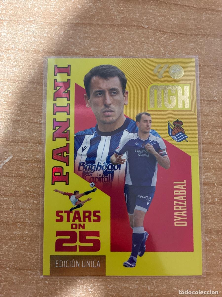 Cromos de f&uacute;tbol: 448 OYARZABAL STARS ON 25 REAL SOCIEDAD MEGACRACKS 2026 2027