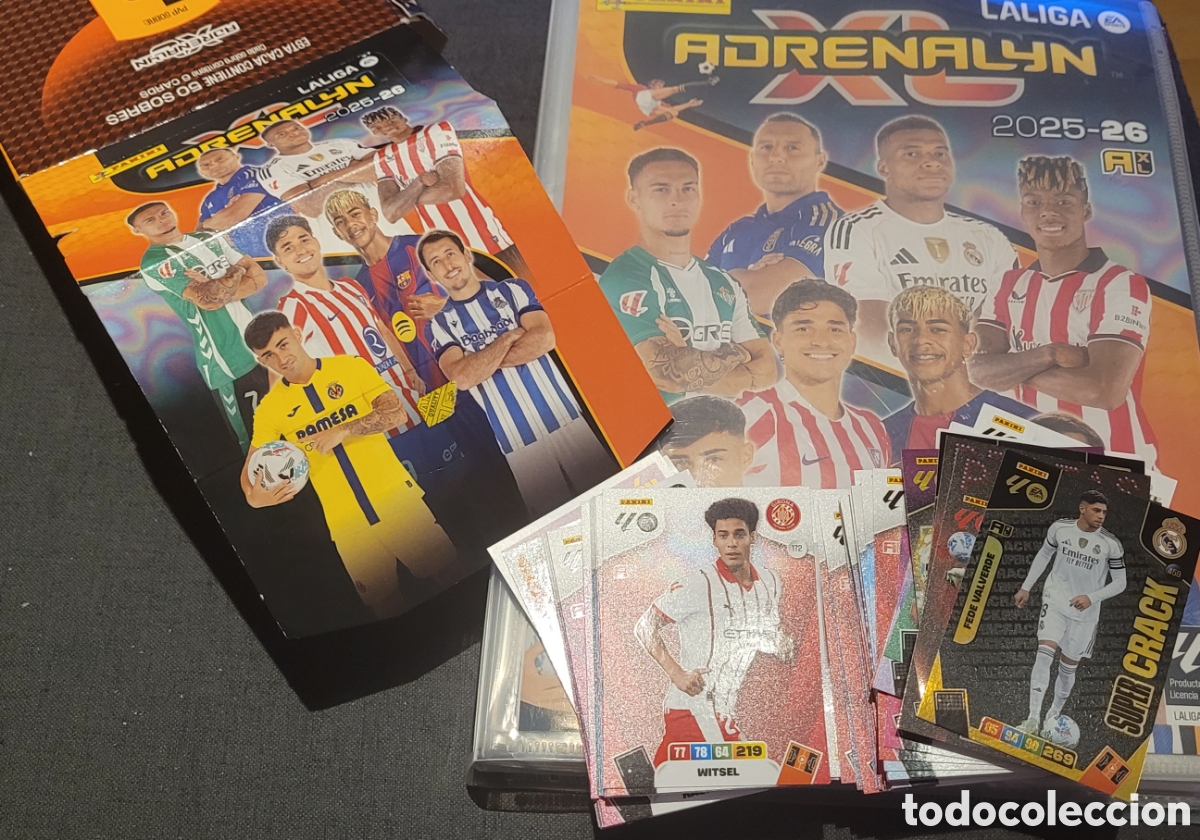 Cromos de f&uacute;tbol: Colecci&oacute;n cromos laliga Adrenalyn XL temporada 2025 2026 Compro vendo cambio