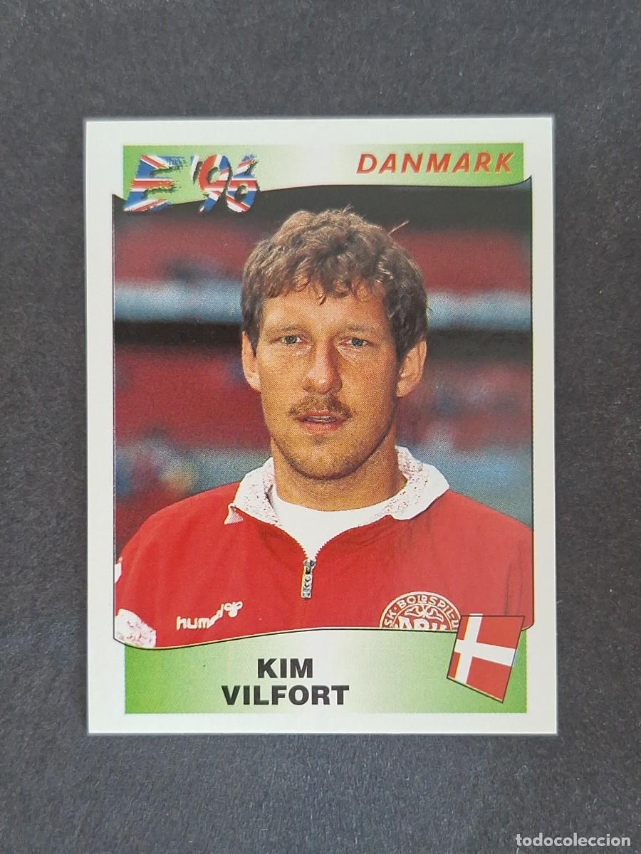 Figurine di Calcio: L3 KIM VILFORT SELECCION DINAMARCA 286 EUROCOPA 1996 EURO 96 PANINI NUNCA PEGADO SIN PEGAR