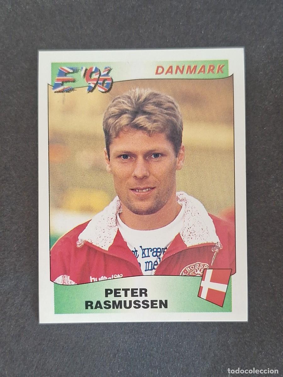 Cromos de f&uacute;tbol: L3 PETER RASMUSSEN SELECCION DINAMARCA 292 EUROCOPA 1996 EURO 96 PANINI NUNCA PEGADO SIN PEGAR