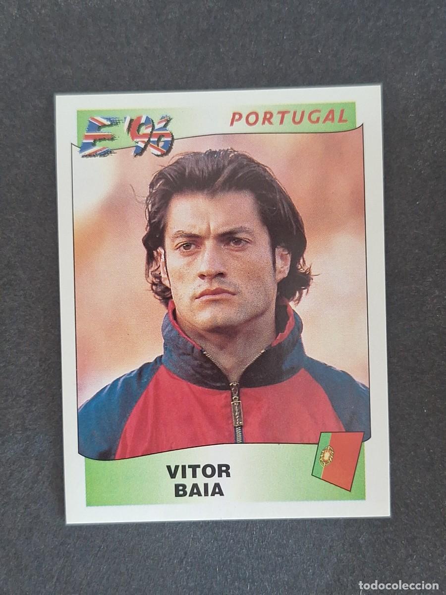 Cromos de f&uacute;tbol: L3 VITOR BAIA SELECCION PORTUGAL 297 EUROCOPA 1996 EURO 96 PANINI NUNCA PEGADO SIN PEGAR