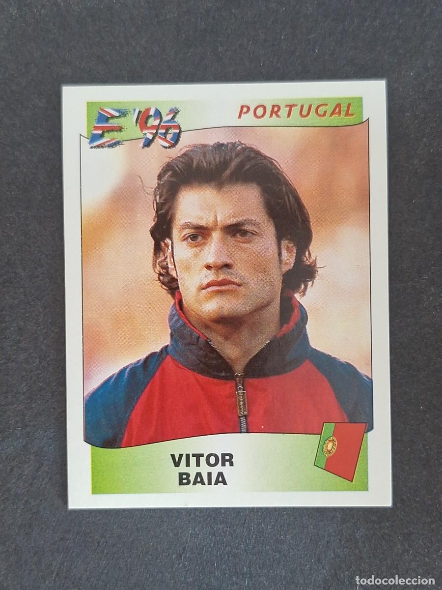 Cromos de f&uacute;tbol: L3 VITOR BAIA SELECCION PORTUGAL 297 EUROCOPA 1996 EURO 96 PANINI NUNCA PEGADO SIN PEGAR
