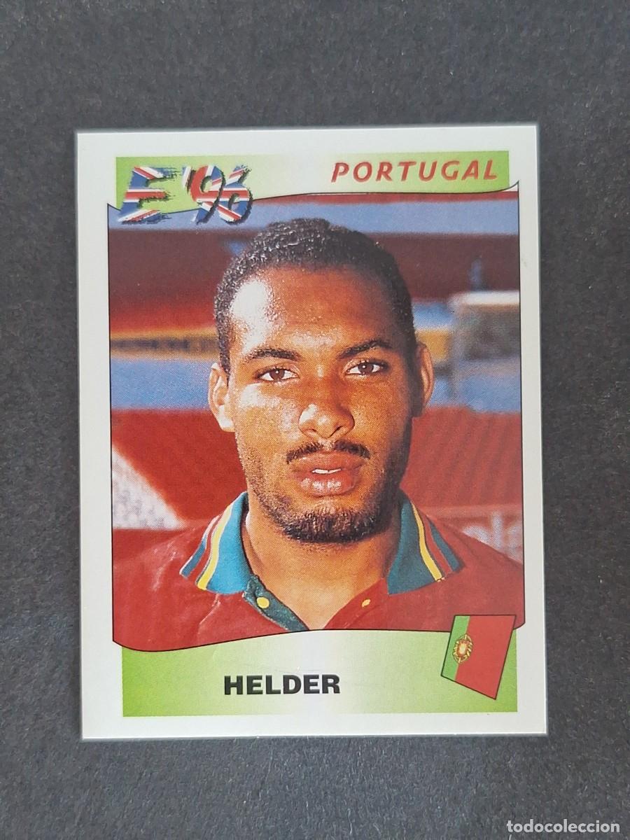 Cromos de f&uacute;tbol: L3 HELDER SELECCION PORTUGAL 300 EUROCOPA 1996 EURO 96 PANINI NUNCA PEGADO SIN PEGAR
