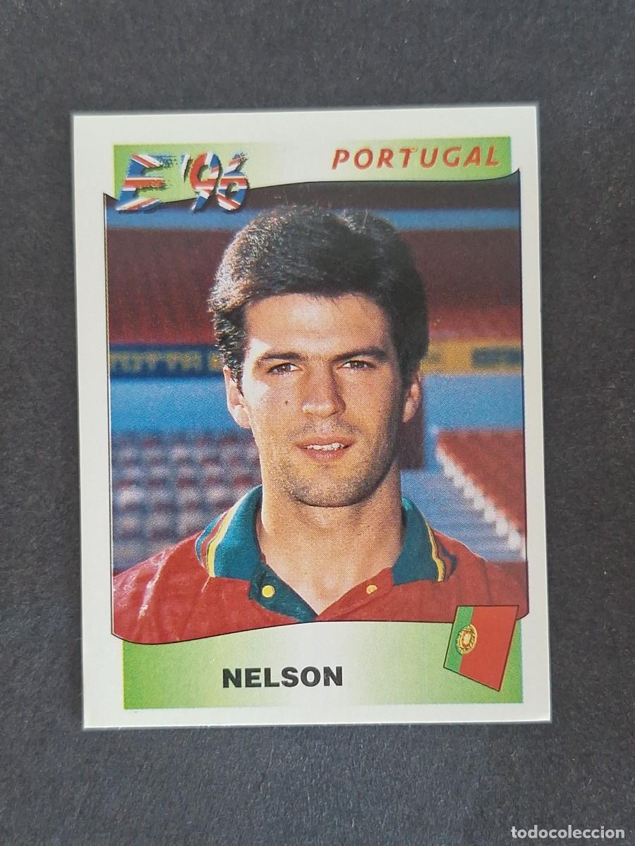 Cromos de f&uacute;tbol: L3 NELSON SELECCION PORTUGAL 304 EUROCOPA 1996 EURO 96 PANINI NUNCA PEGADO SIN PEGAR