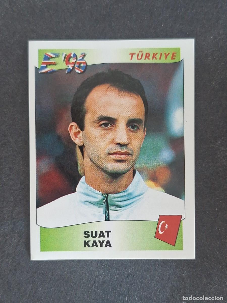 Cromos de f&uacute;tbol: L3 SUAT KAYA SELECCION TURQUIA 329 EUROCOPA 1996 EURO 96 PANINI NUNCA PEGADO SIN PEGAR