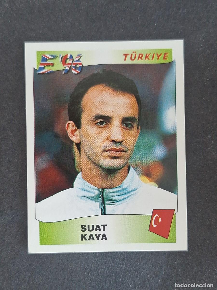 Cromos de f&uacute;tbol: L3 SUAT KAYA SELECCION TURQUIA 329 EUROCOPA 1996 EURO 96 PANINI NUNCA PEGADO SIN PEGAR