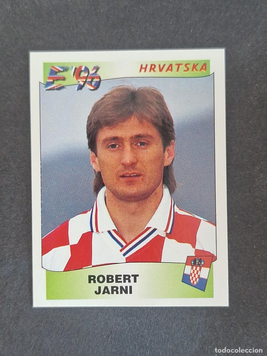 Cromos de f&uacute;tbol: L3 ROBERT JARNI SELECCION CROACIA 342 EUROCOPA 1996 EURO 96 PANINI NUNCA PEGADO SIN PEGAR