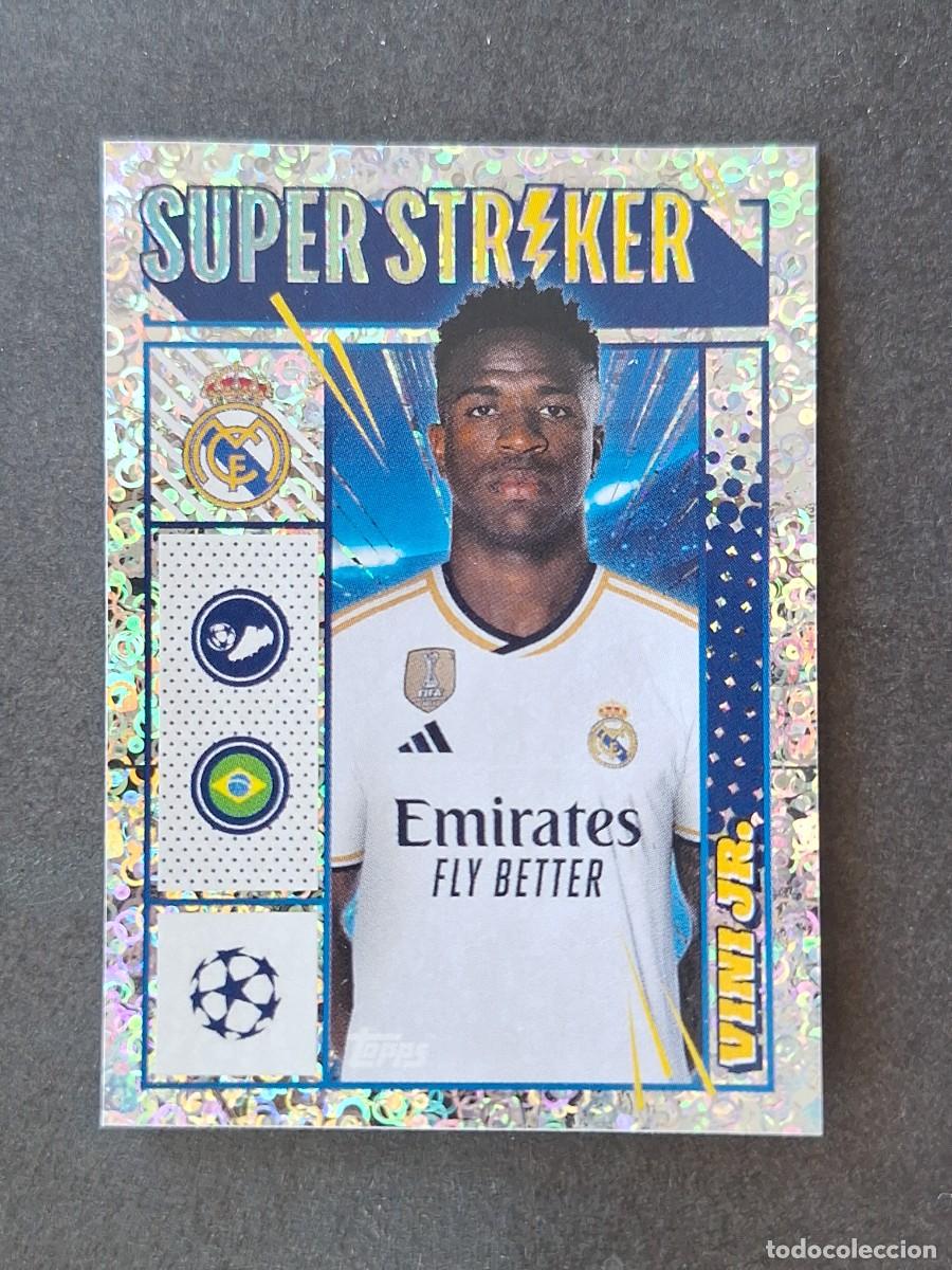 Cromos de f&uacute;tbol: L1 VINICIUS REAL MADRID TOPPS CHAMPIONS LIGA DE CAMPEONES 2023 2024 23 24 NUNCA PEGADO SIN PEGAR
