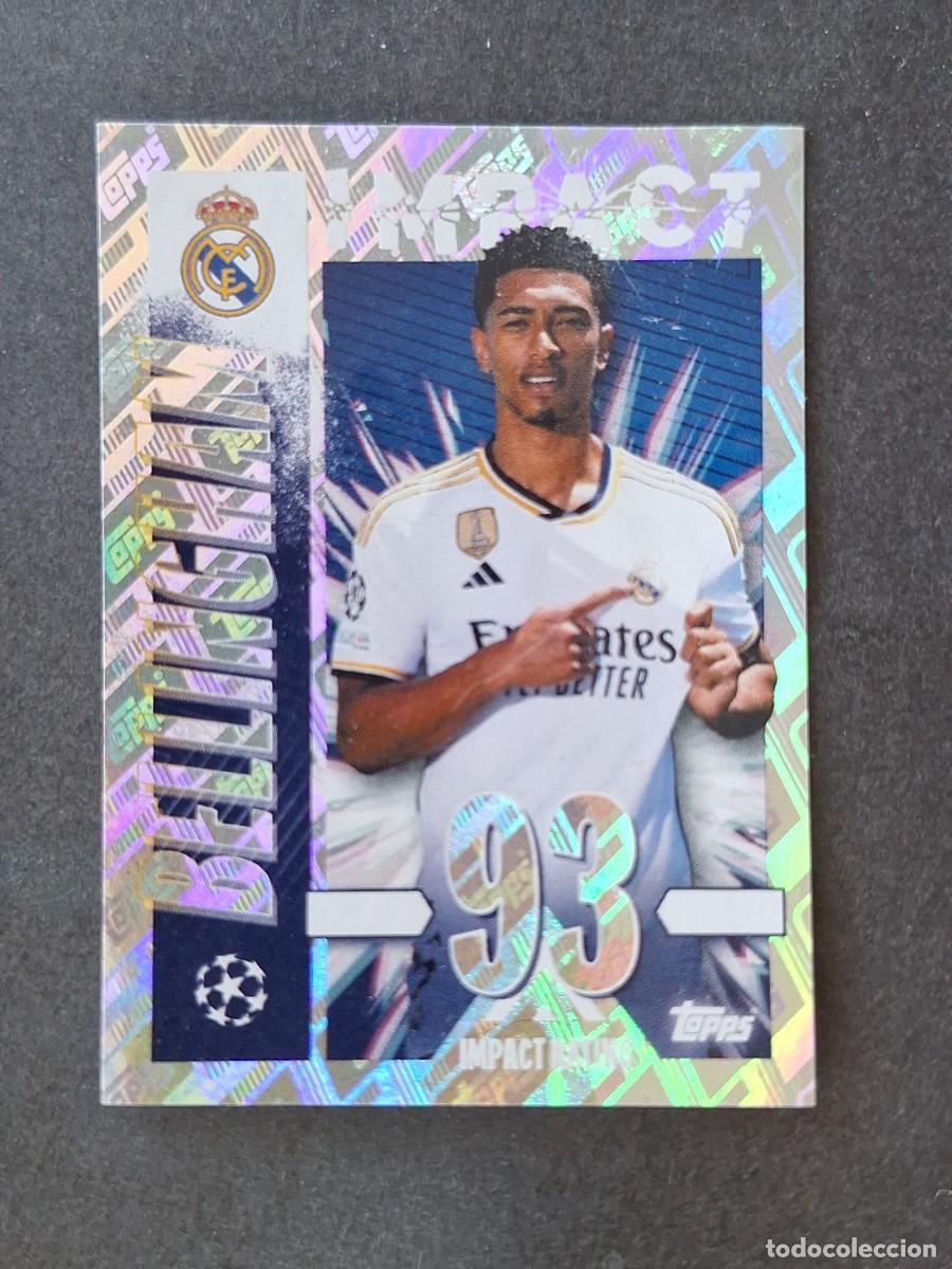 Cromos de f&uacute;tbol: L1 BELLINGHAM REAL MADRID TOPPS CHAMPIONS LIGA DE CAMPEONES 2023 2024 23 24 NUNCA PEGADO SIN PEGAR