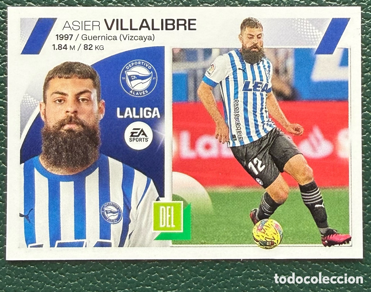 Cromos de Futebol: 19 VILLALIBRE DEPORTIVO ALAVES CROMOS ALBUM EDICIONES ESTE 2023 2024 23 24