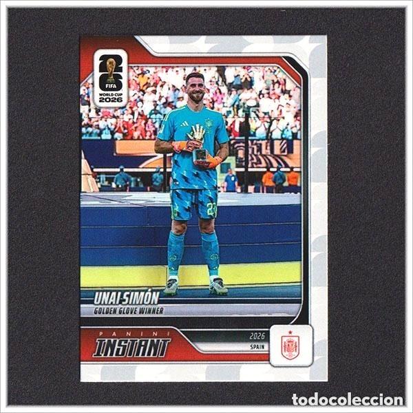 Cromos de f&uacute;tbol: PANINI INSTANT FIFA WORLD CUP 2026 UNAI SIMON 252 ESPA&Ntilde;A COLECCI&Oacute;N ALBUM MUNDIAL RECORD - ESP 2