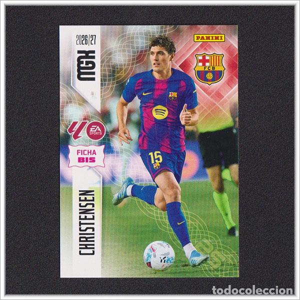 Cromos de f&uacute;tbol: MEGACRACKS 2026 2027 26 27 PANINI CHRISTENSEN 80 BIS BARCELONA BAR&Ccedil;A COLECCI&Oacute;N LIGA MGK 2&ordf; ED