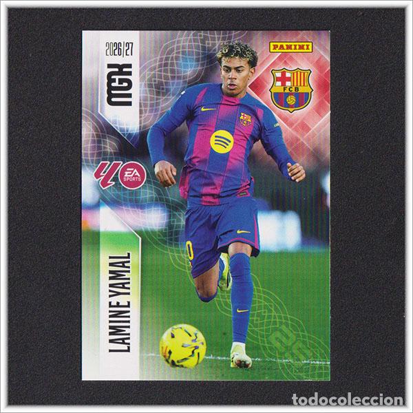 Cromos de f&uacute;tbol: MEGACRACKS 2026 2027 26 27 PANINI LAMINE YAMAL 89 BARCELONA BAR&Ccedil;A COLECCI&Oacute;N LIGA MGK ALBUM