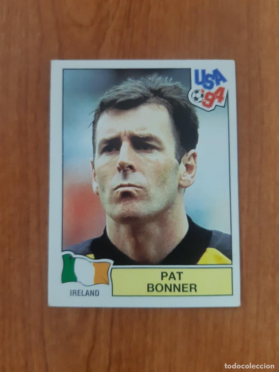 Cromos de f&uacute;tbol: N&deg;321 Pat Bonner (Irlanda) Mundial USA 94 PANINI. Nunca pegado, sin pegar