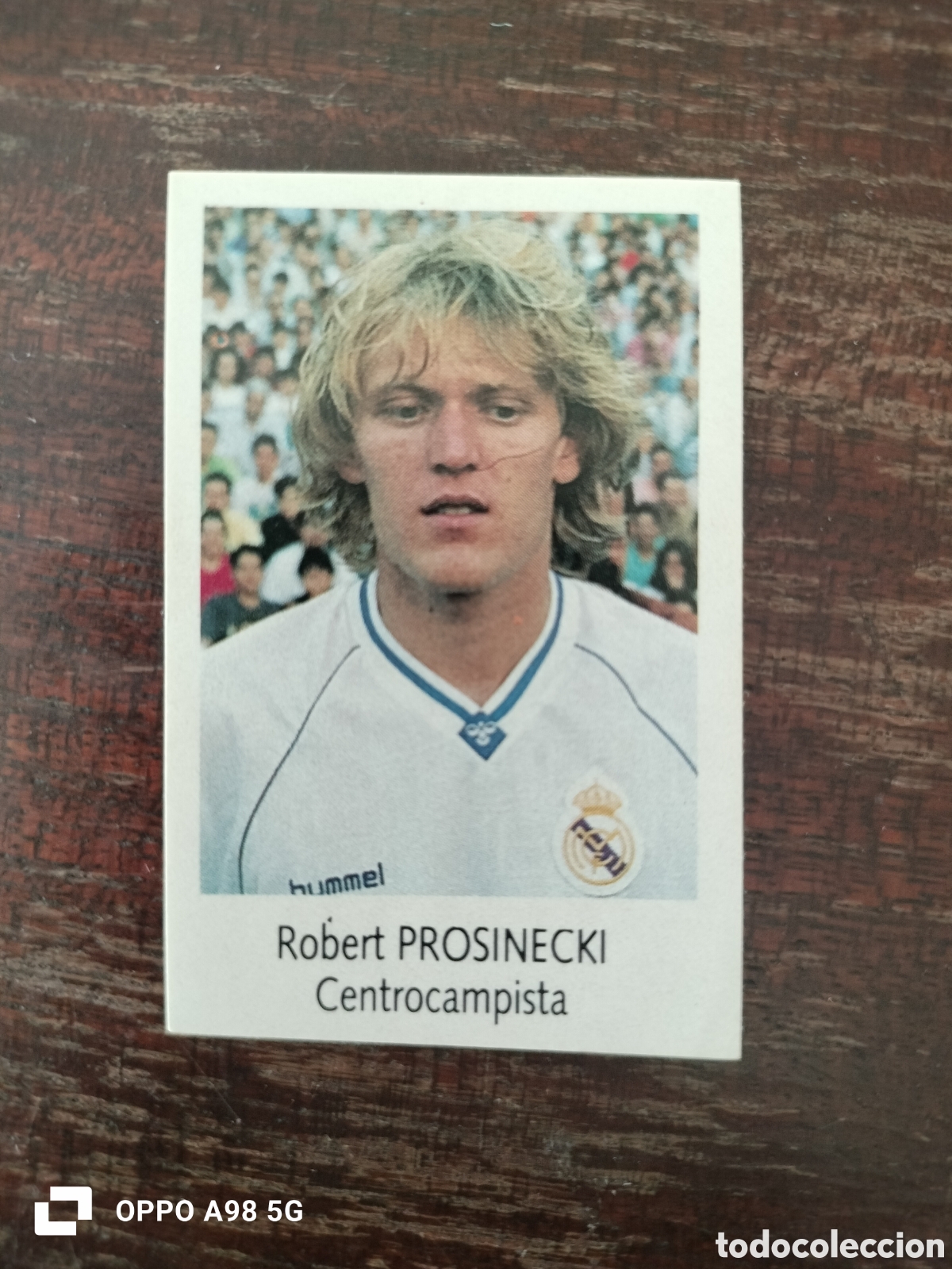 Cromos de f&uacute;tbol: Cromo 127 Prosinecki Real Madrid Bimbo