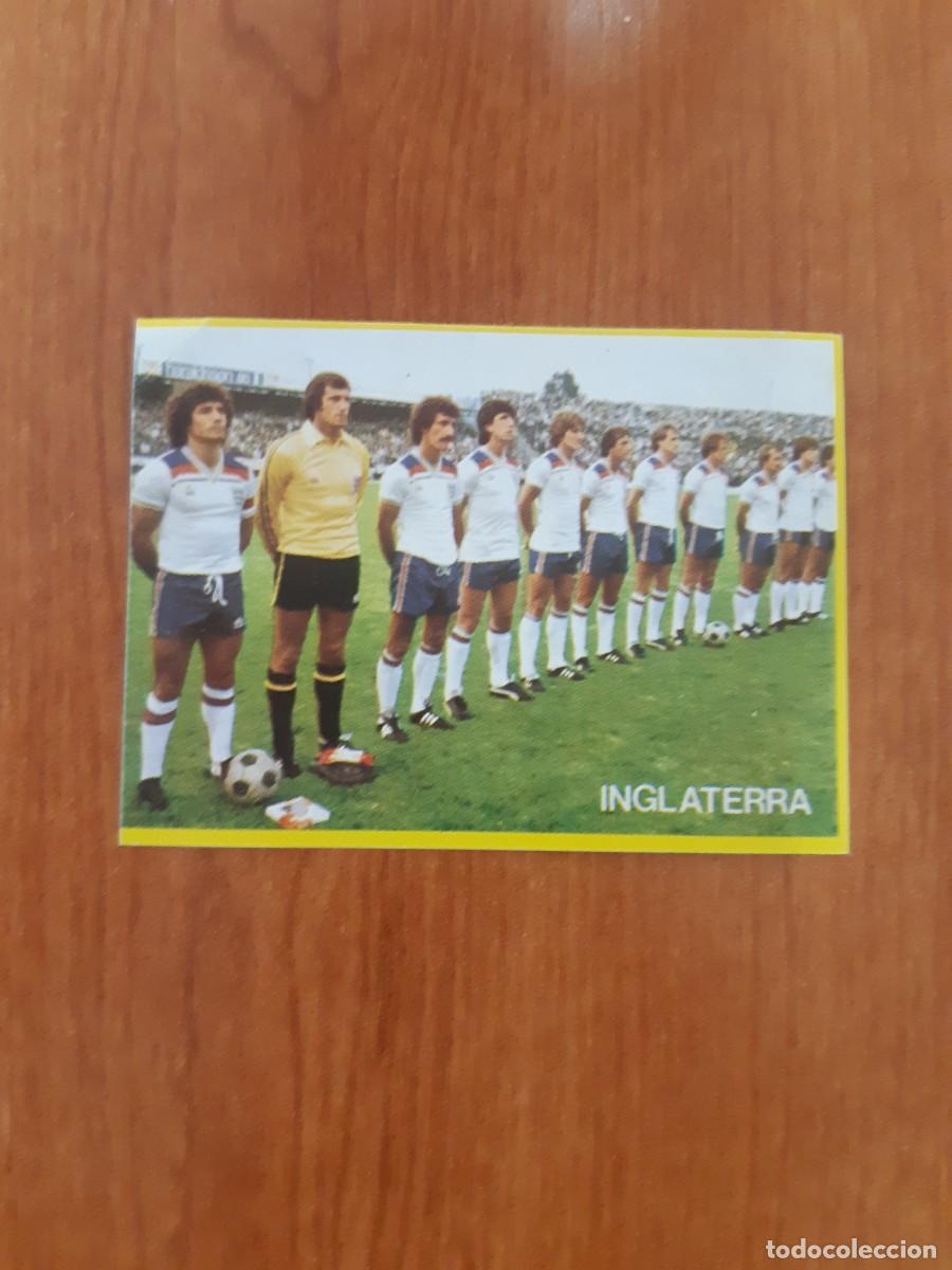 Cromos de f&uacute;tbol: N&deg;56 ALINEACI&Oacute;N INGLATERRA F&Uacute;TBOL EN ACCI&Oacute;N DANONE 82 MUNDIAL ESPA&Ntilde;A 1982. NUNCA PEGADO, SIN PEGAR