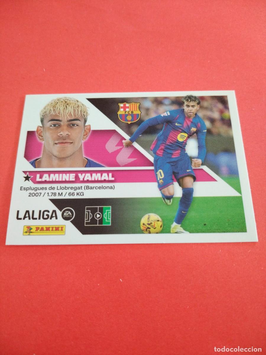 Cromos de f&uacute;tbol: ESTE 2026 2027 F.C. BARCELONA N 20 LAMINE YAMAL