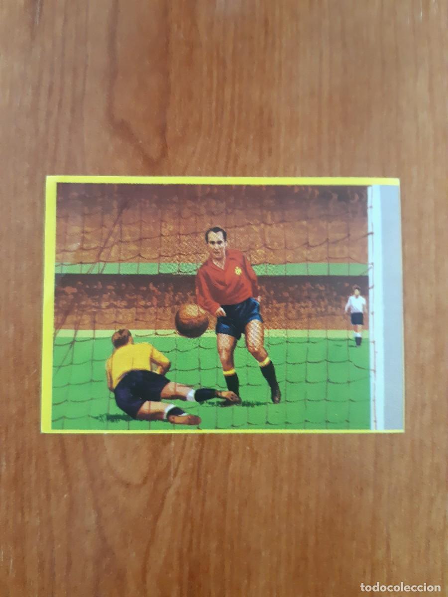 Cromos de f&uacute;tbol: N&deg;23 TELMO ZARRA ESPA&Ntilde;A F&Uacute;TBOL EN ACCI&Oacute;N DANONE 82 MUNDIAL ESPA&Ntilde;A 1982. NUNCA PEGADO, SIN PEGAR