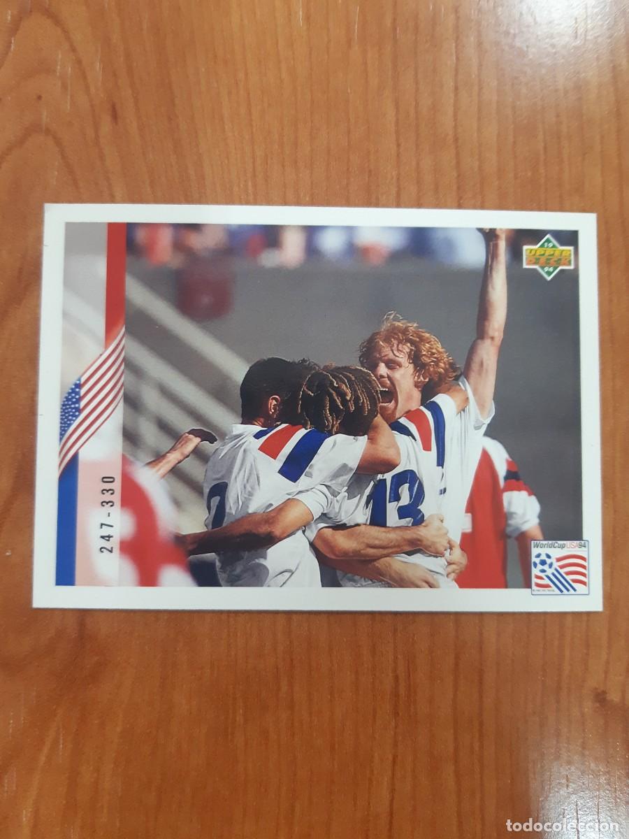 Cromos de f&uacute;tbol: N&deg;280 CHECKLIST CARTA INDICE 247-330 LALAS ESTADOS UNIDOS WORLD CUP USA 94 UPPER DECK 1994