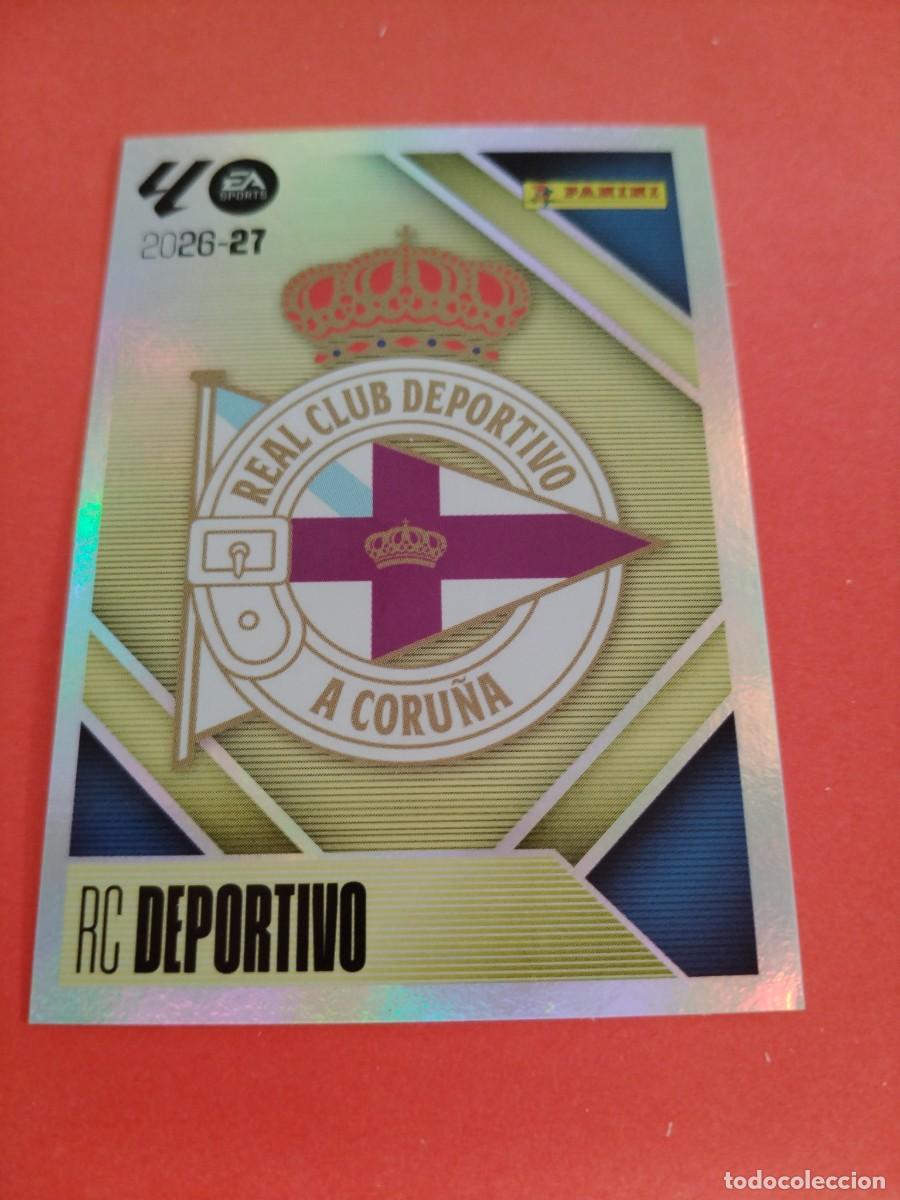 Cromos de f&uacute;tbol: ESTE 2026 2027 DEPORTIVO CORU&Ntilde;A N 1 - ESCUDO