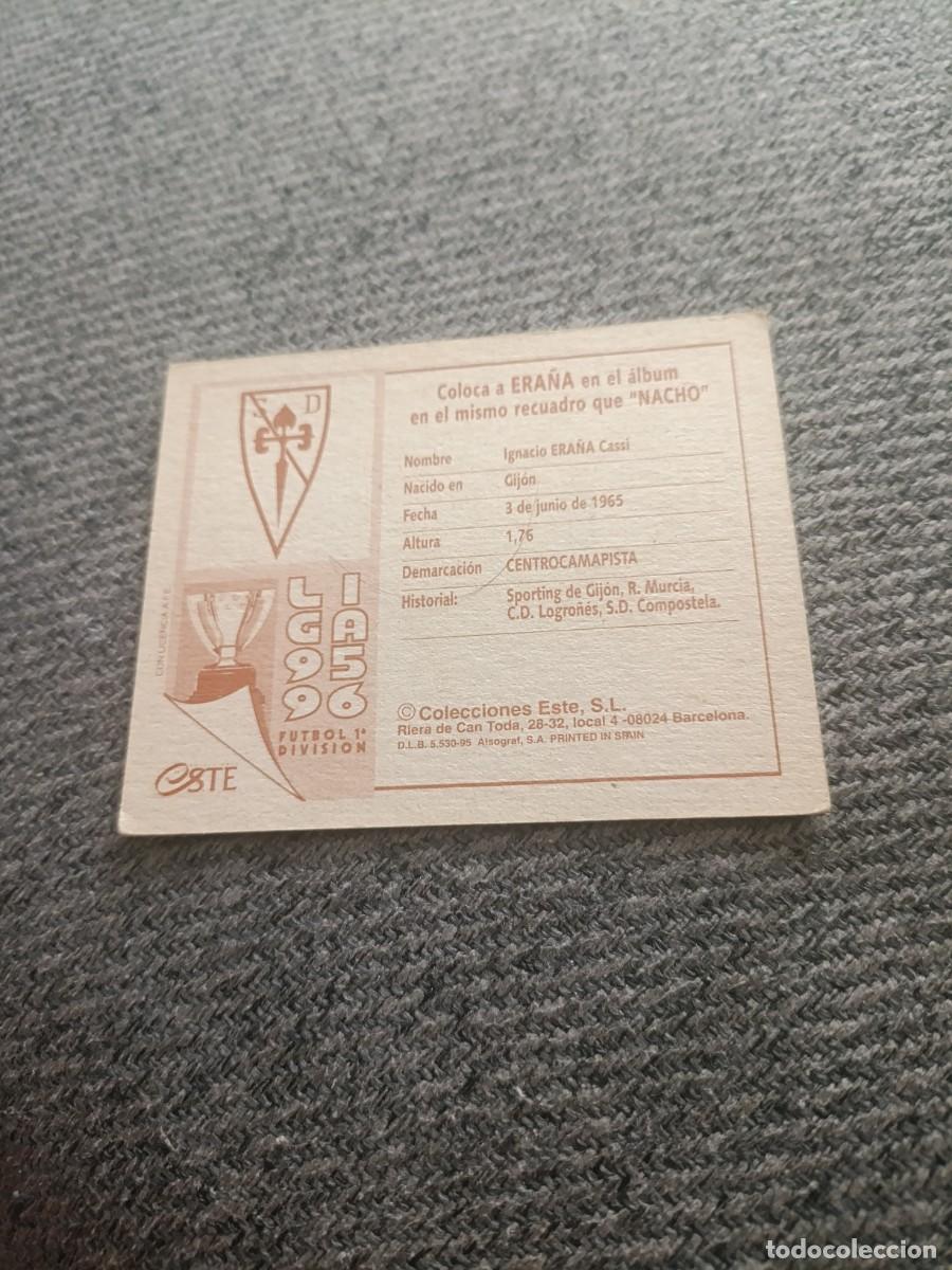 Cromos de f&uacute;tbol: Ed.este 95-96 Era&ntilde;a Compostela - Foto 2