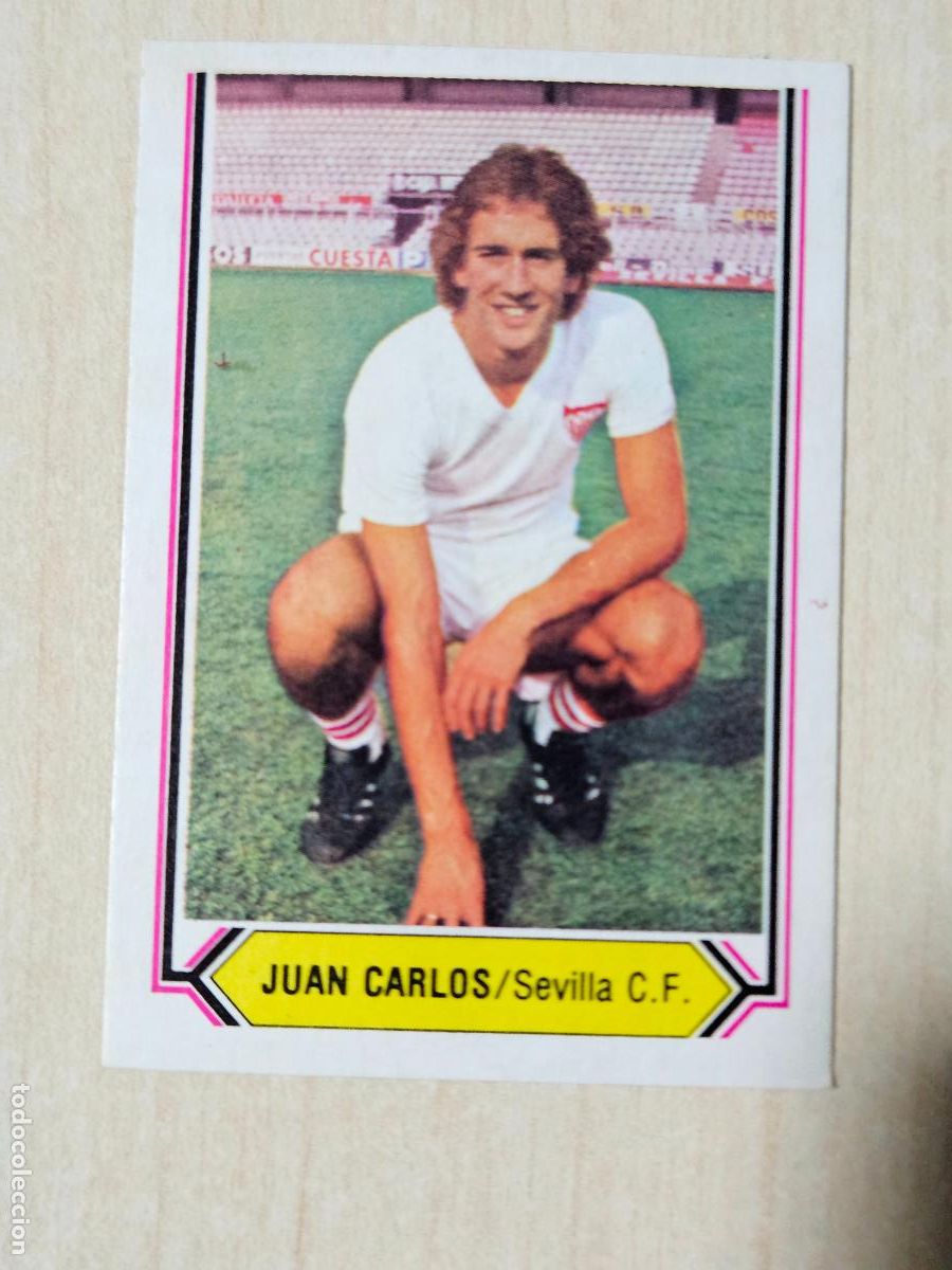 Cromos de f&uacute;tbol: CROMO FUTBOL - JUAN CARLOS - LIGA ESTE 80- 81 - NUEVO SIN PEGAR - SEVILLA