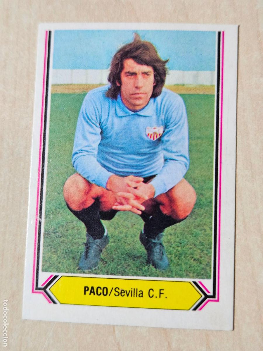 Cromos de f&uacute;tbol: CROMO FUTBOL - PACO - LIGA ESTE 80- 81 - NUEVO SIN PEGAR - SEVILLA