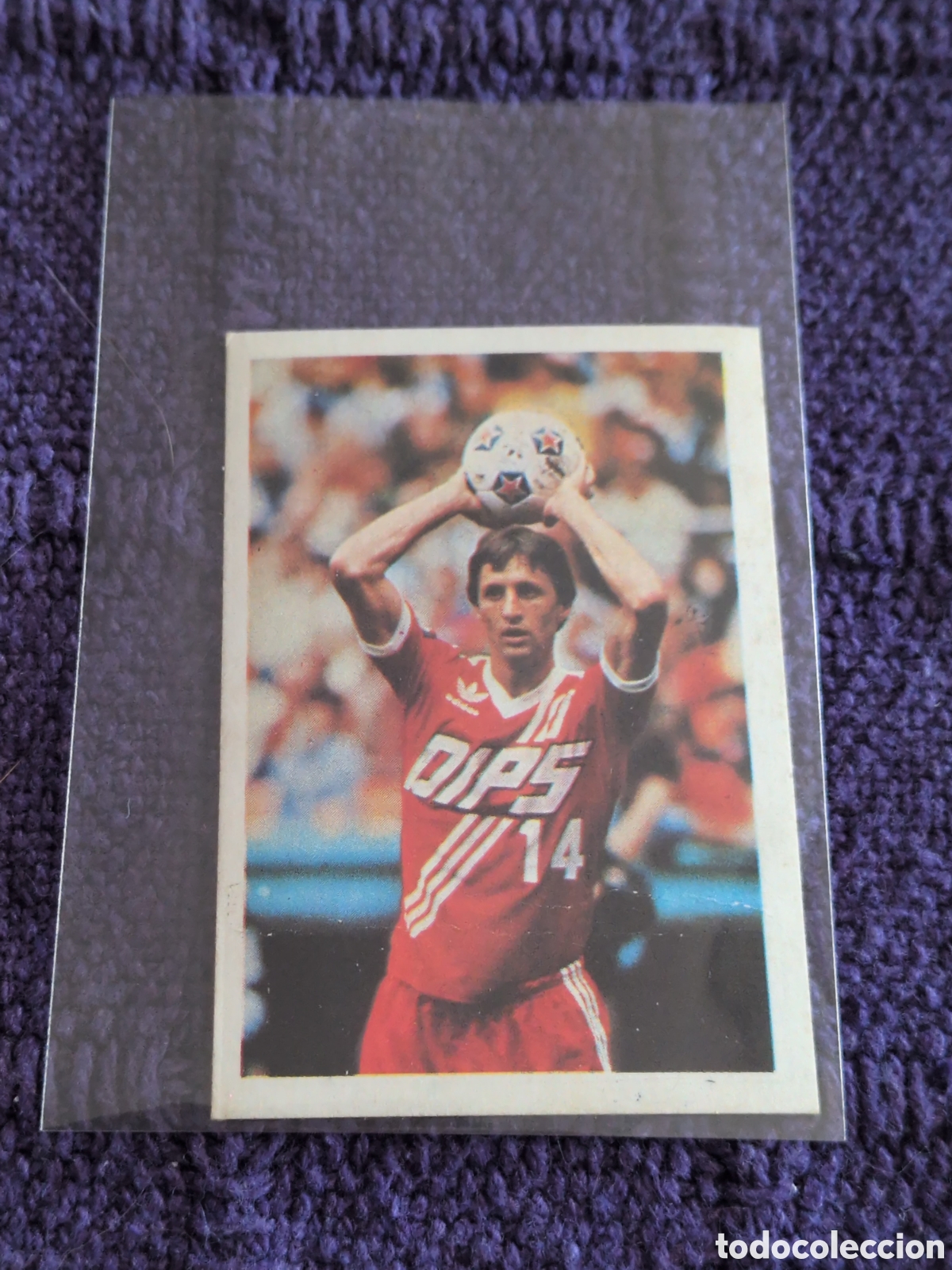 Cartes &agrave; collectionner de Football: CRUYFF FUTBOLISTAS EN ACCION 21 LIGA ESTE 1980/81 80 81 RECUPERADO