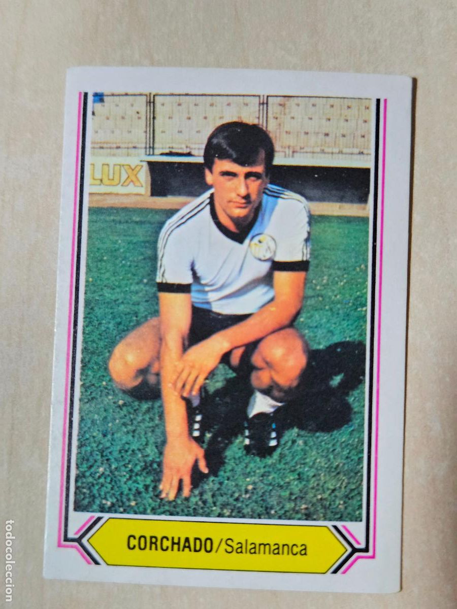 Cromos de f&uacute;tbol: CROMO FUTBOL - CORCHADO - LIGA ESTE 80- 81 - NUEVO SIN PEGAR - SALAMANCA