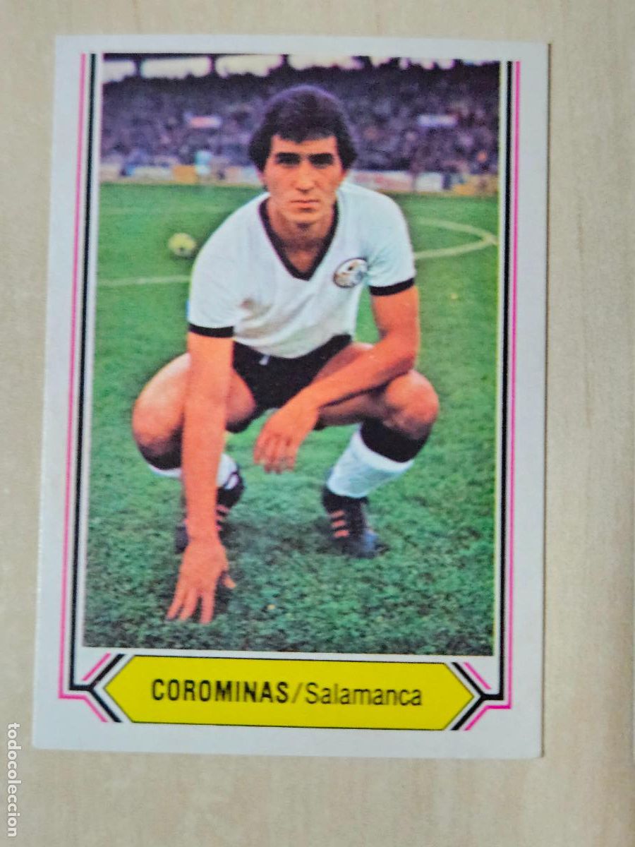 Cromos de f&uacute;tbol: CROMO FUTBOL - COROMINAS - LIGA ESTE 80- 81 - NUEVO SIN PEGAR - SALAMANCA