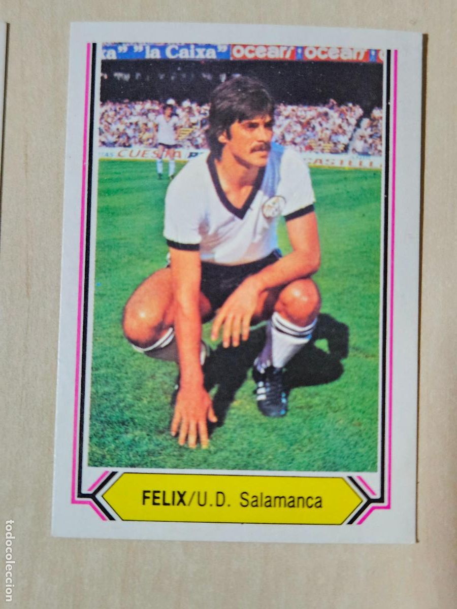 Cromos de f&uacute;tbol: CROMO FUTBOL - FELIX - LIGA ESTE 80- 81 - NUEVO SIN PEGAR - SALAMANCA