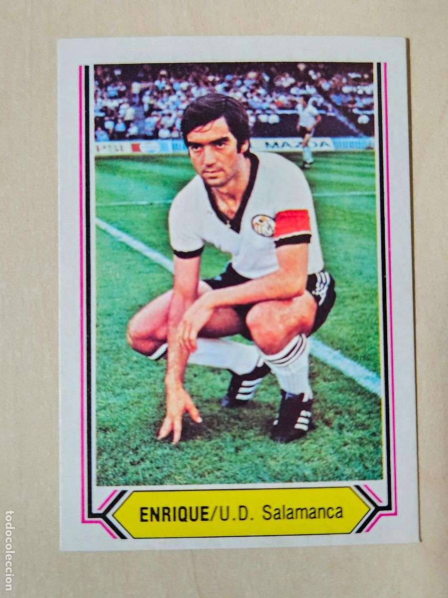 Figurine di Calcio: CROMO FUTBOL - ENRIQUE - LIGA ESTE 80- 81 - NUEVO SIN PEGAR - SALAMANCA