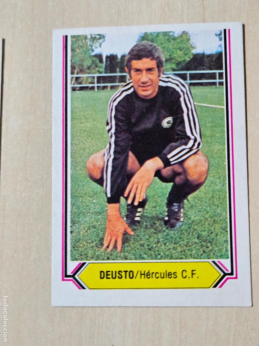 Fu&szlig;ball-Sticker: CROMO FUTBOL - DEUSTO - LIGA ESTE 80- 81 - NUEVO SIN PEGAR - HERCULES