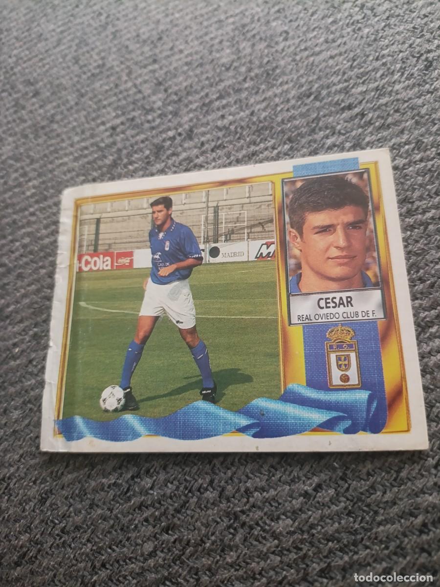 Fu&szlig;ball-Sticker: Ed.este 95-96 Cesar Oviedo