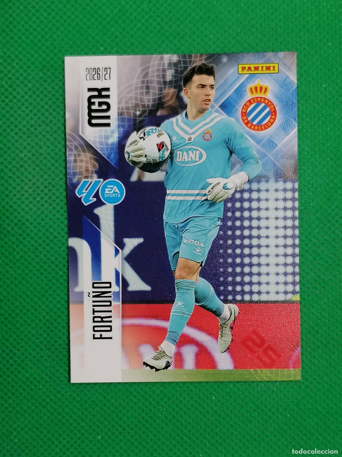 Cartes &agrave; collectionner de Football: 165 FORTU&Ntilde;O ESPANYOL ⚽ MEGACRACKS LIGA 2026 2027 26 27 ⚽