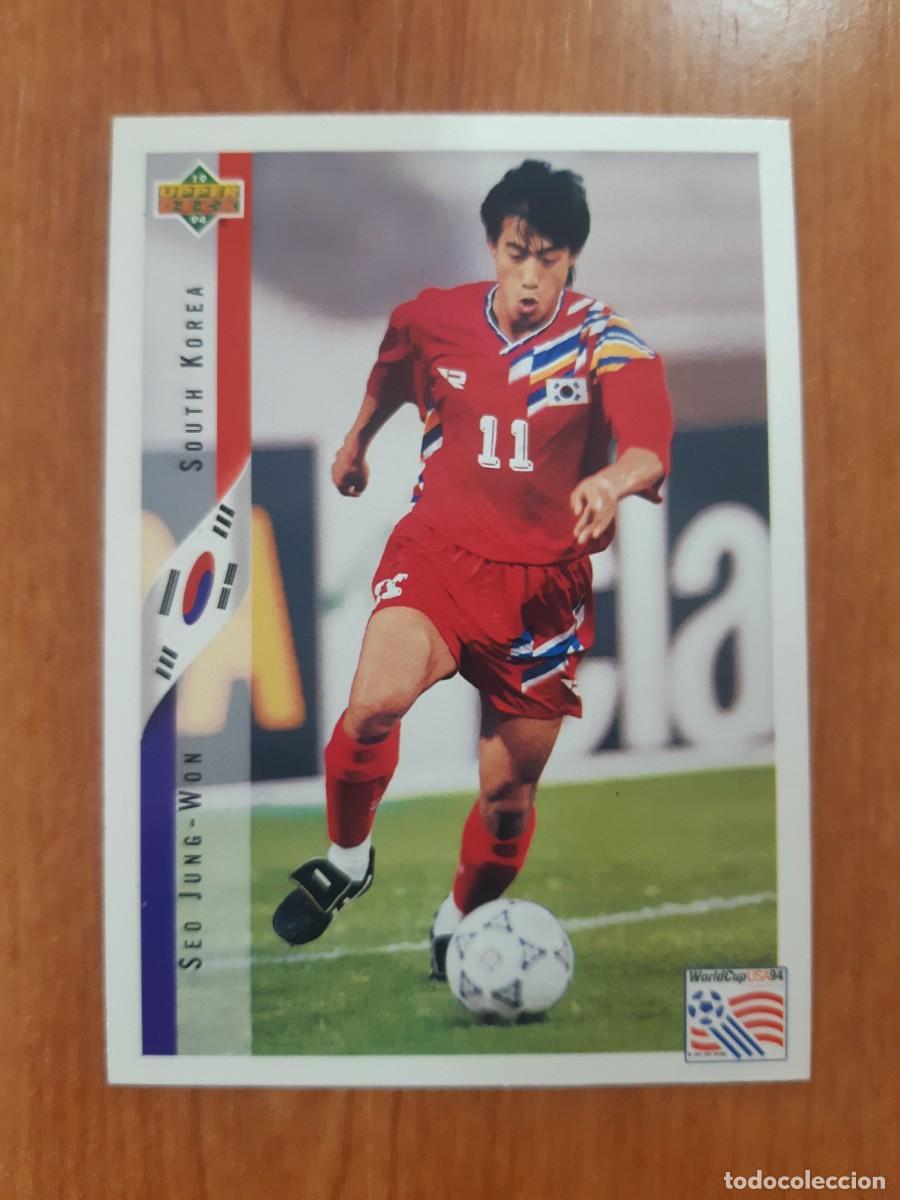 Cromos de f&uacute;tbol: N&deg;264 SEO JUNG-WON SOUTH KOREA COREA DEL SUR WORLD CUP USA 94 UPPER DECK 1994