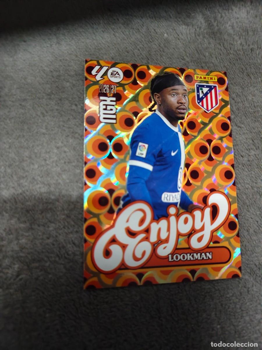 Figurine di Calcio: 385 MEGACRACKS MGK 2026 27 LOOKMAN ATL&Eacute;TICO DE MADRID ENJOY 26 2027 PANINI AAW