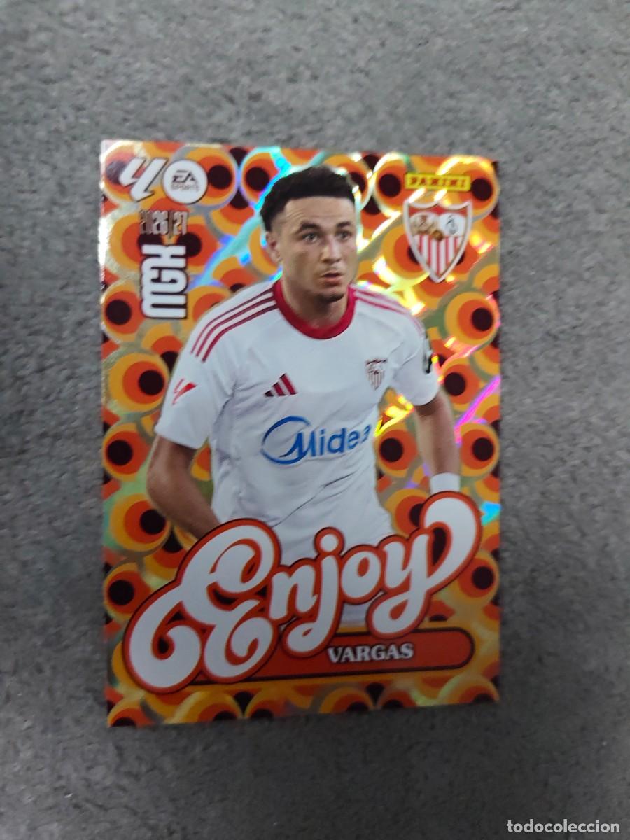 Figurine di Calcio: 387 MEGACRACKS MGK 2026 27 VARGAS SEVILLA FC ENJOY 26 2027 PANINI AAW